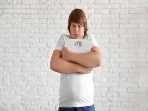 Why do obese teenagers become depressed