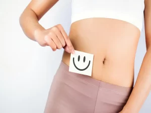 Solutions to improve stomach pain in a slimming diet